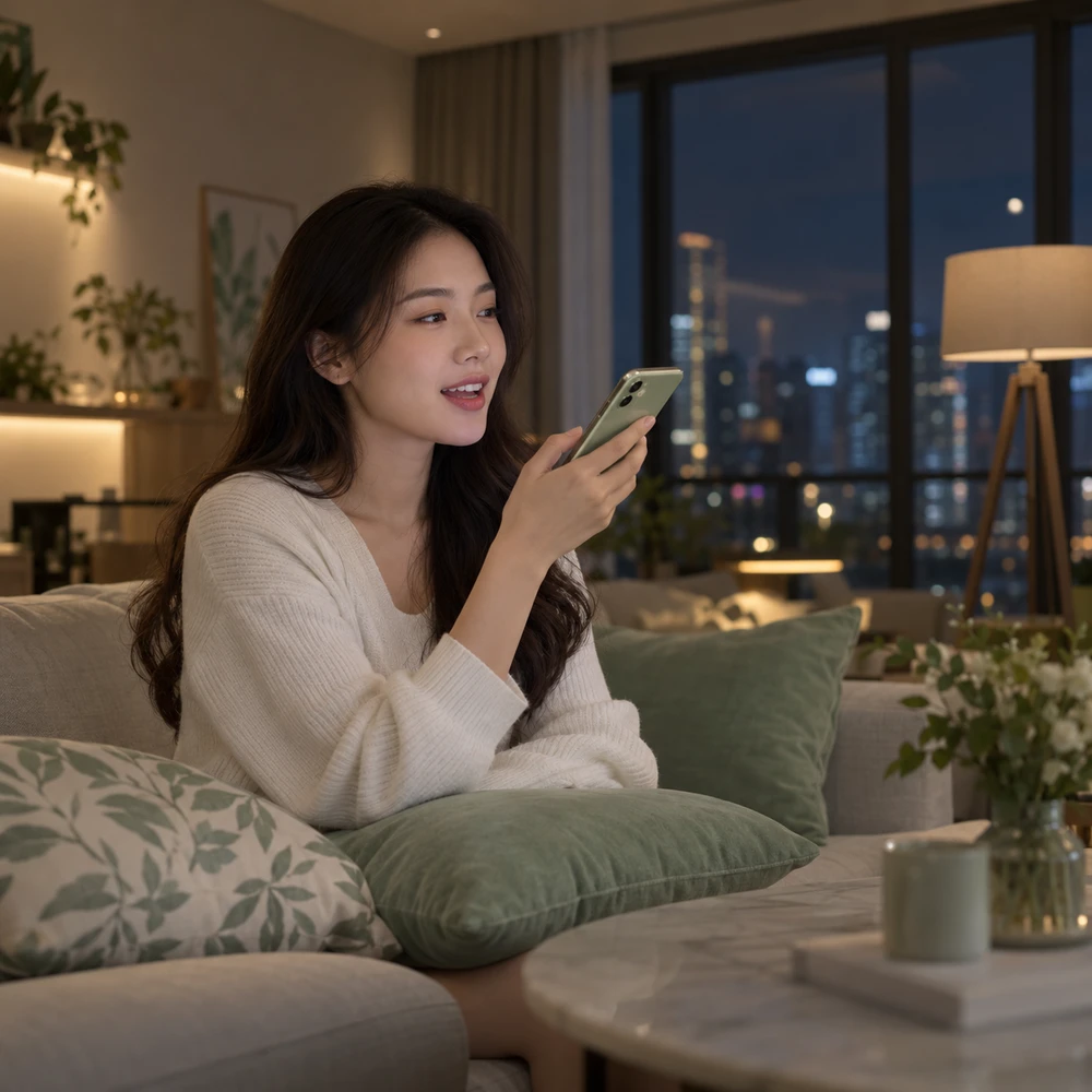 Điều khiển đèn phòng khách